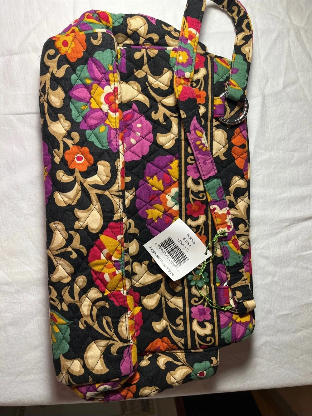 Vera Bradley NWT Whitney purse in Suzani pattern